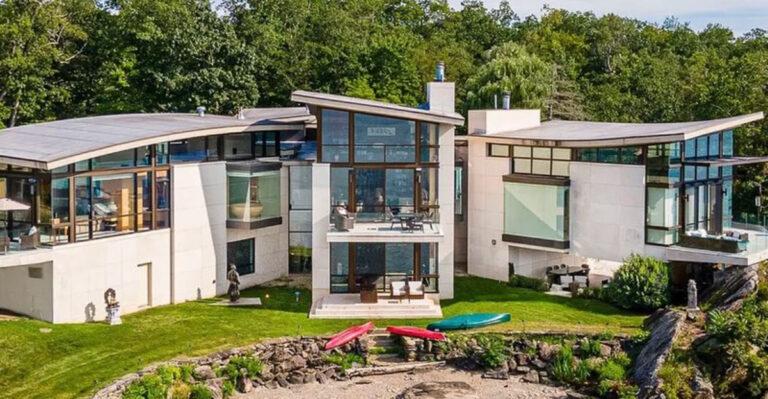 Inside A New York Mansion With A Frank Gehry Roof