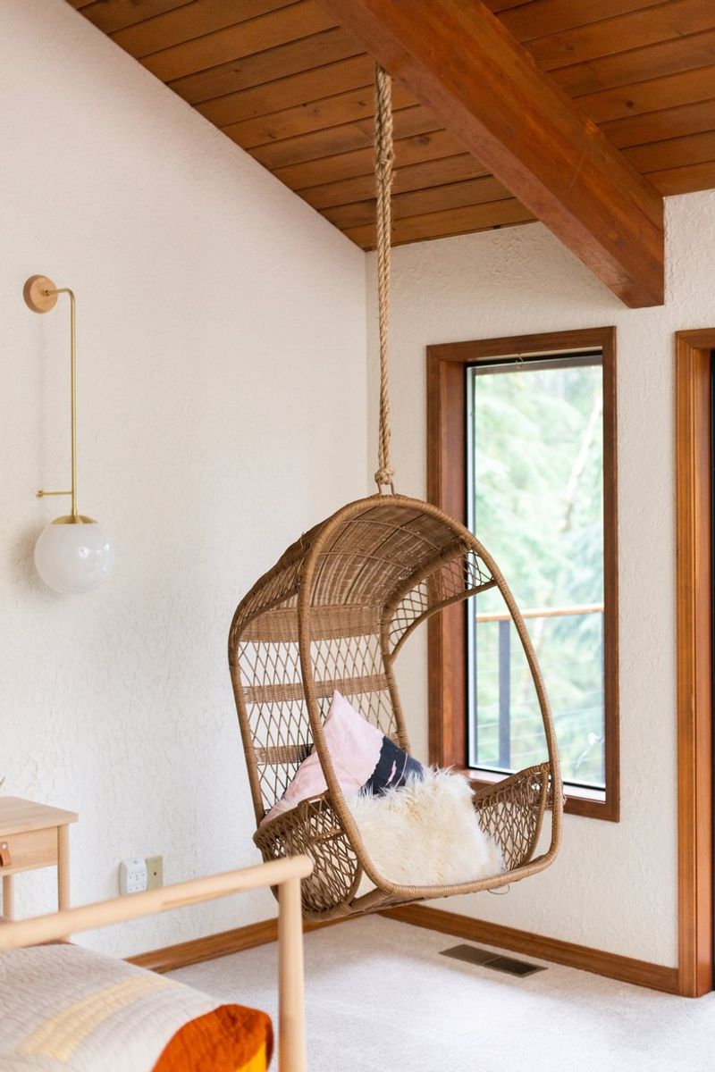 Install A Hanging Chair Pod