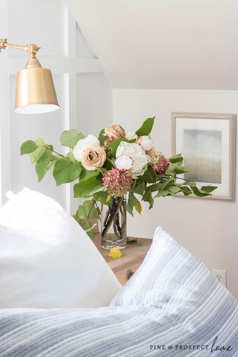 Arrange Fresh or Faux Flowers