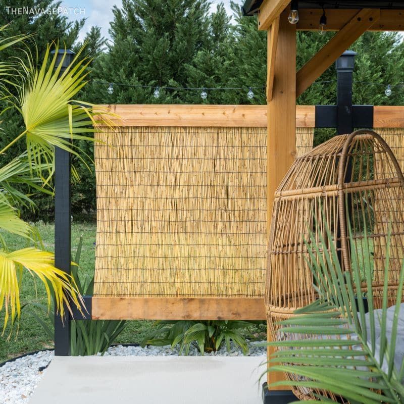Create Privacy Screens With Bamboo Panels