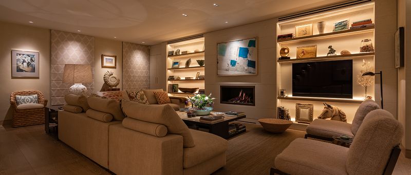 Add Under-Cabinet Lighting For Built-Ins