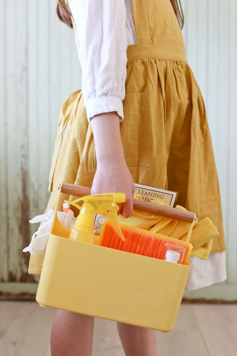 Create Cleaning Supply Caddies For Kids