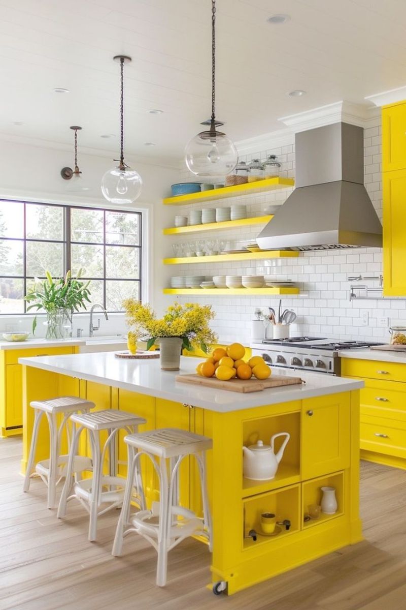 Choose A Bright And Cheerful Kitchen Color Palette