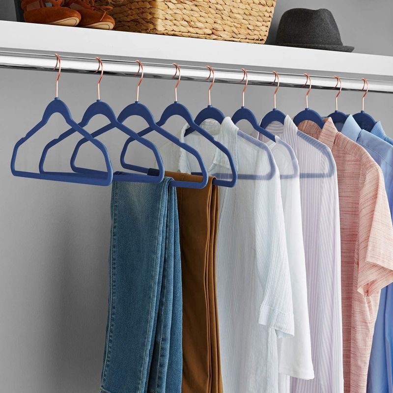 Use Slim Velvet Hangers
