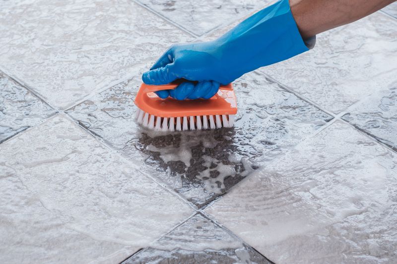 Grout Lines Become Dirt And Stain Magnets