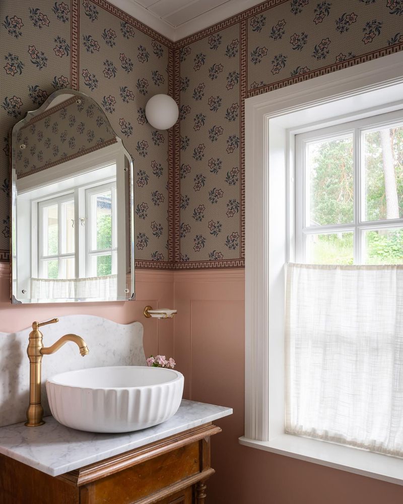Bathroom Wallpaper Borders