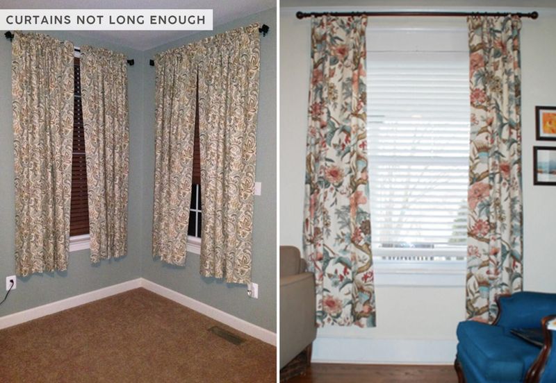 Curtains Hanging Too Short