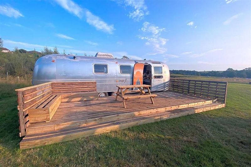 Idyllic Countryside Airstream