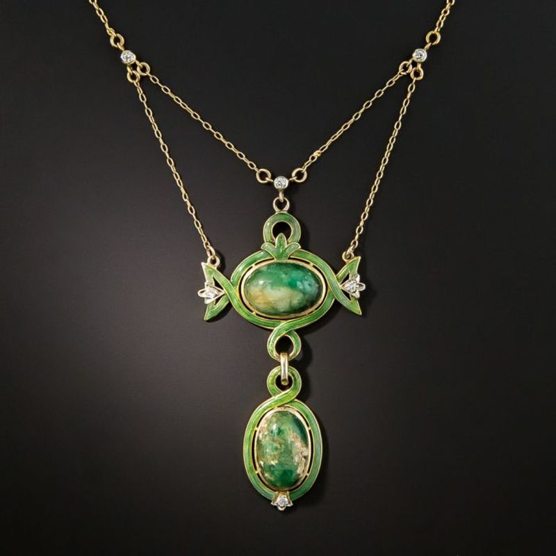 Period Jewelry From Art Nouveau And Victorian Eras