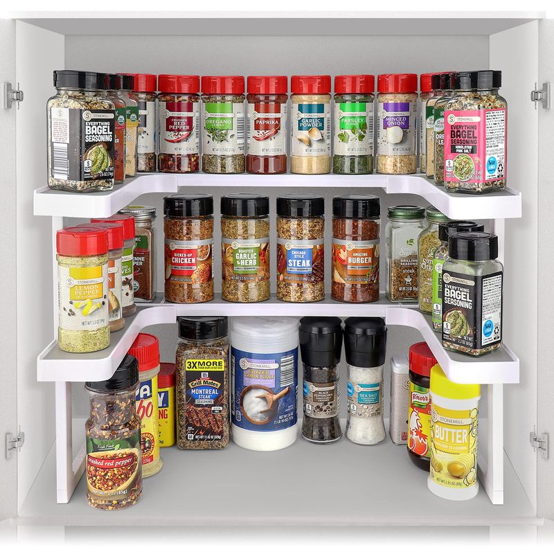 Install Tiered Shelving