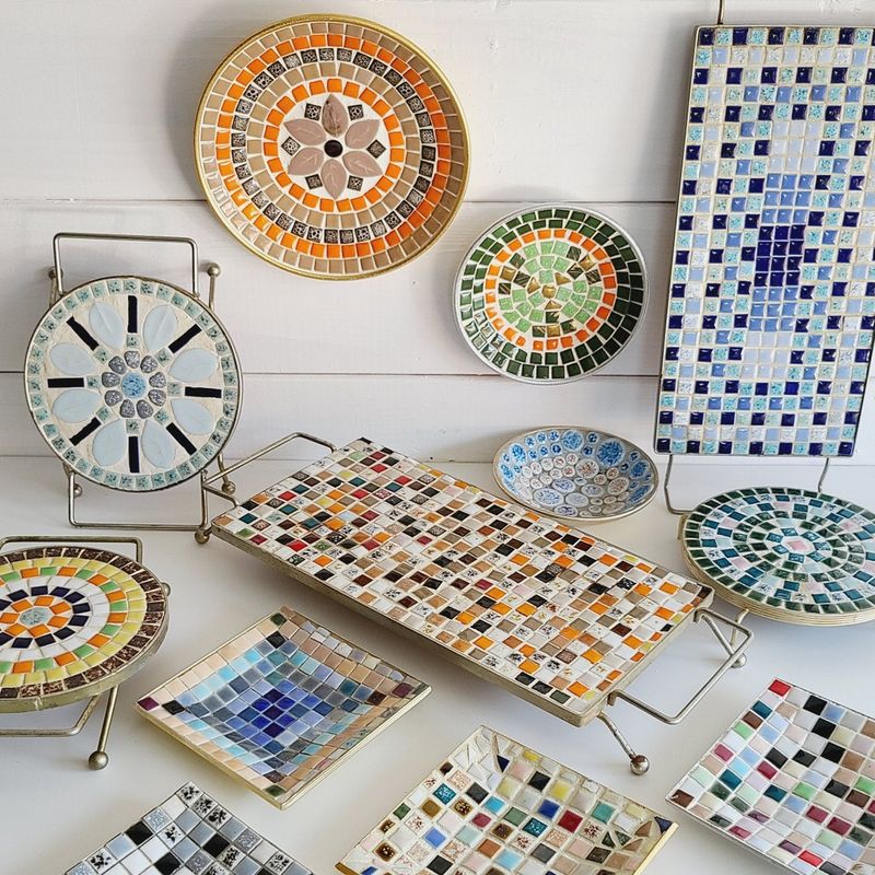 Mosaic Tile Trays