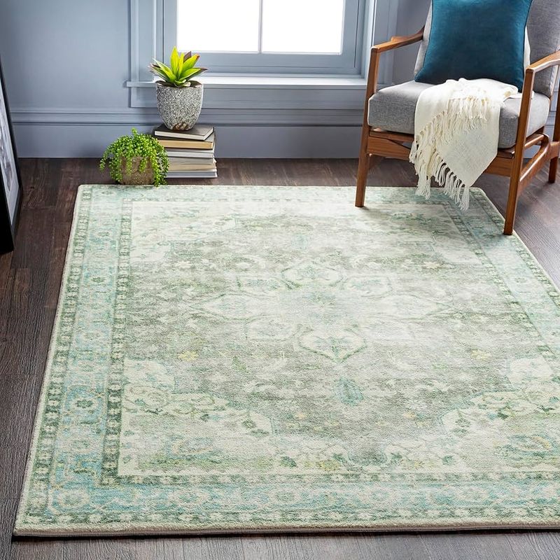 Seafoam Green Rug Paradise