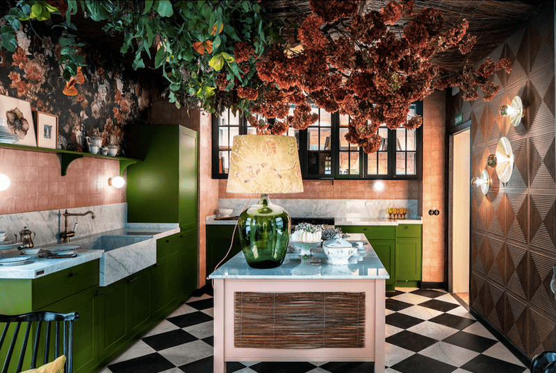 Bold Maximalist Kitchens