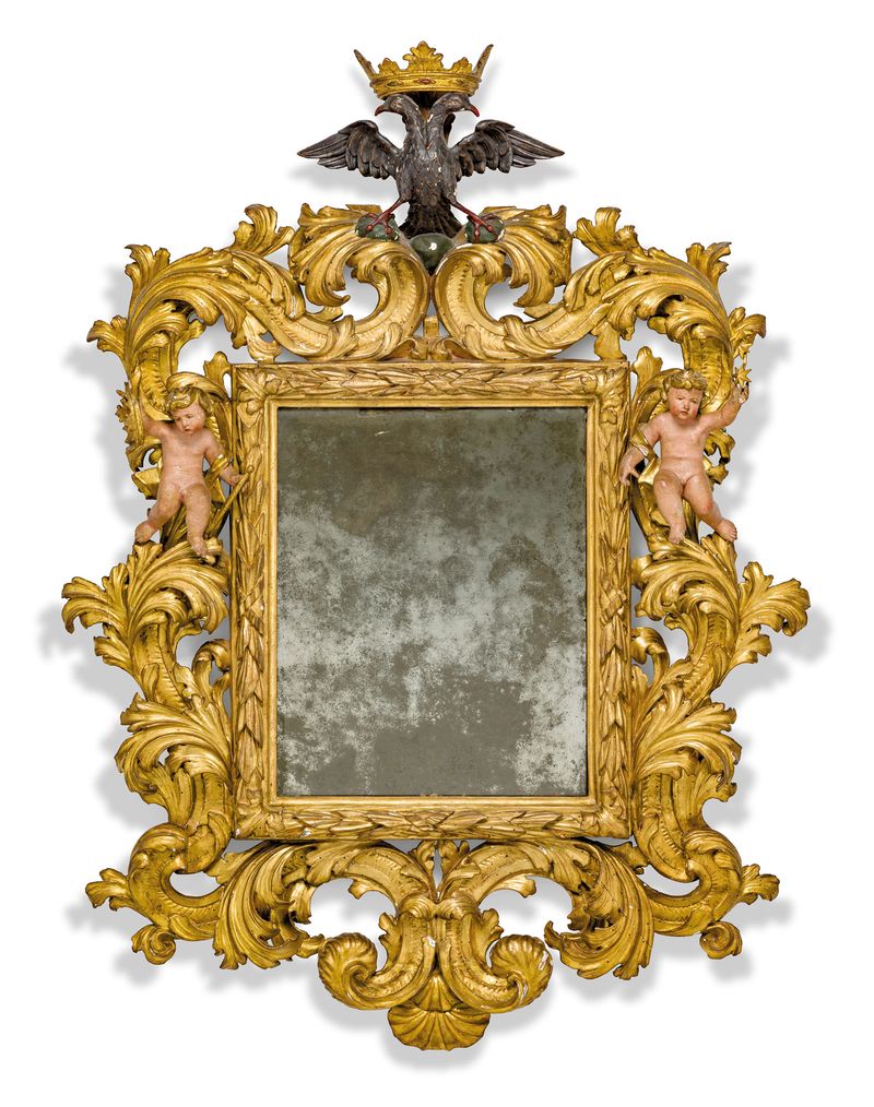 Baroque Parcel-Gilt Mirrors
