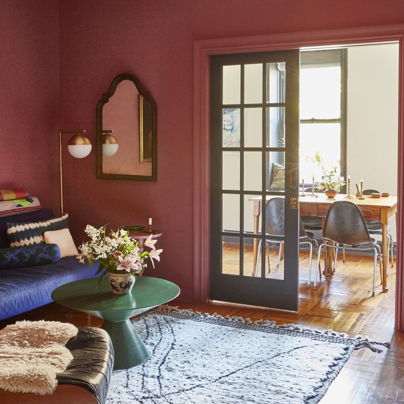 Merlot And Pewter Gray
