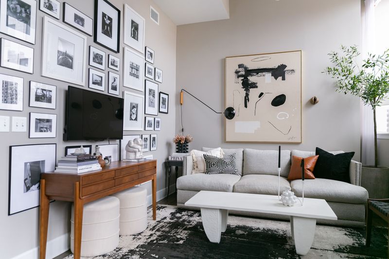 Decorating With Personal Photos Everywhere