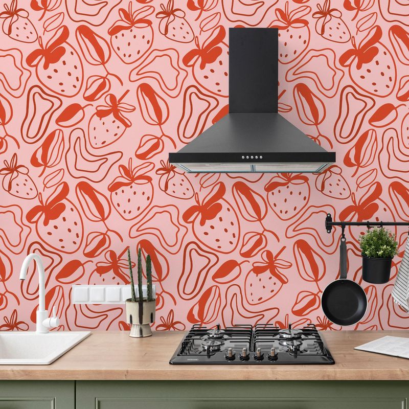 Vegetable-Themed Wallpaper Borders