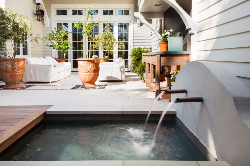 Water Features Flowing Away From Home
