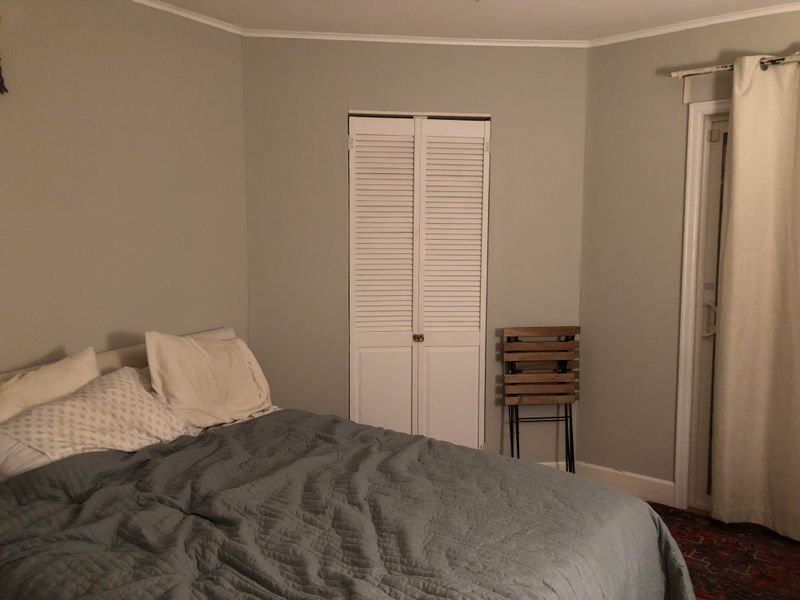 Bedroom Door Hits The Bed