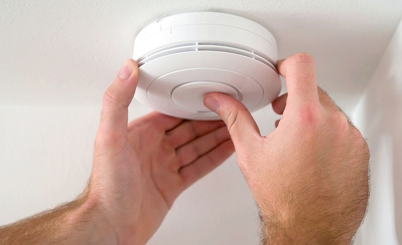 Check Smoke Detectors and Change Locks