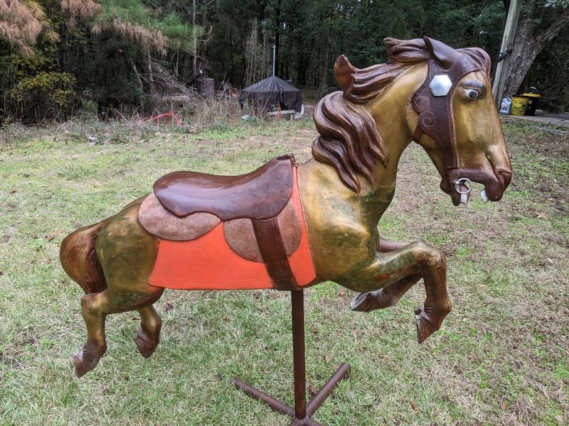 Carved Carousel Animals