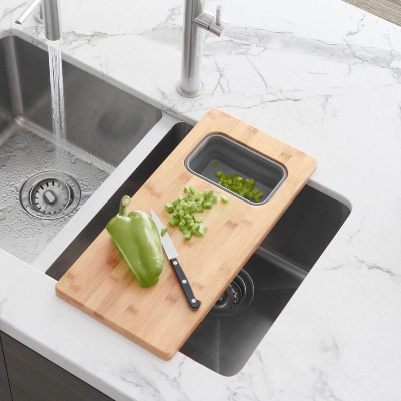 Over-The-Sink Cutting Boards Expand Workspace