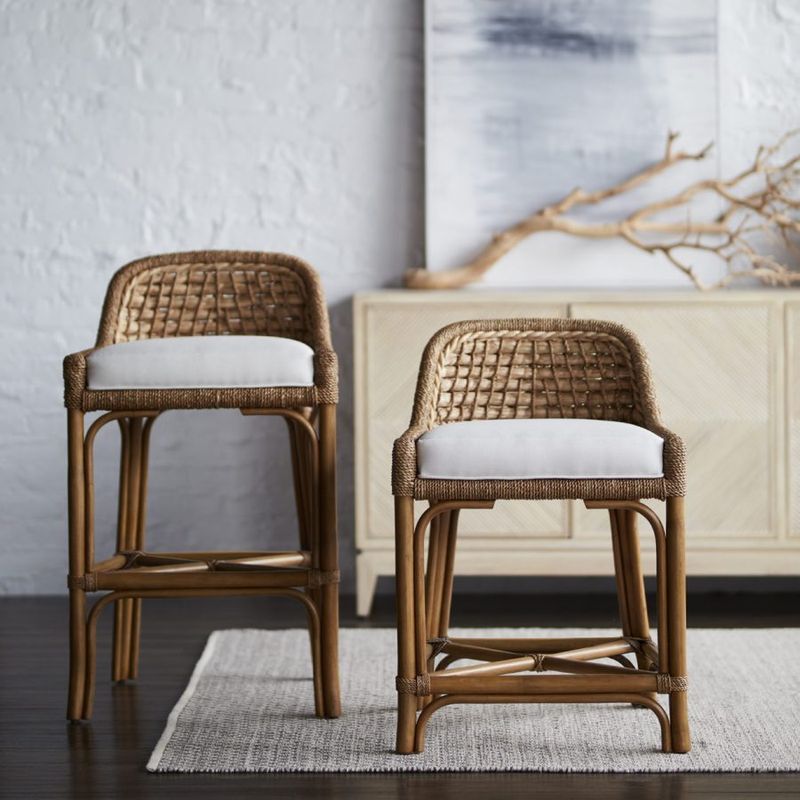 Rattan Counter Stools