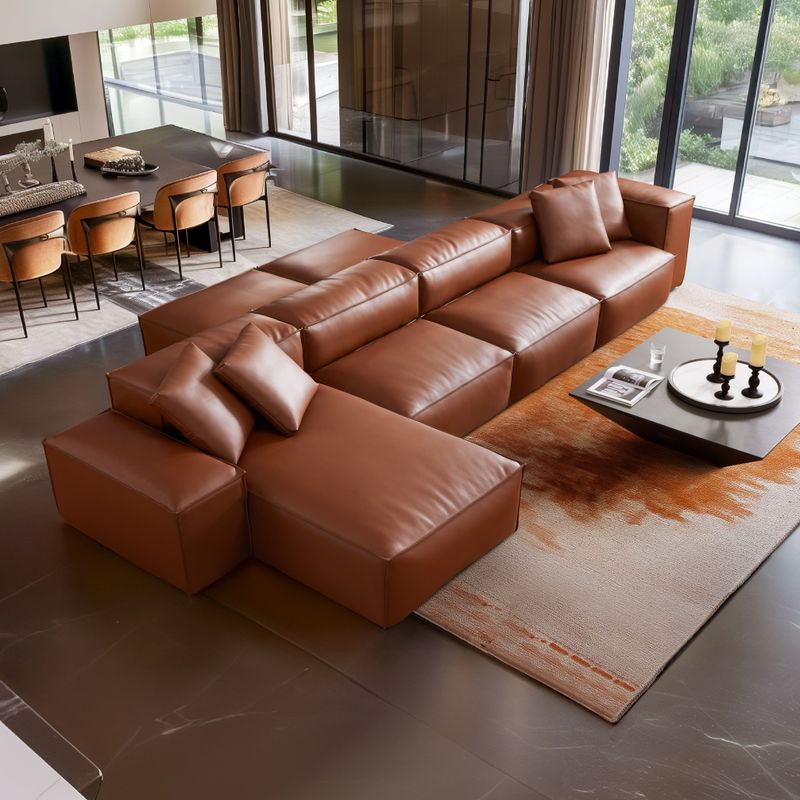 Modular Leather Sofa