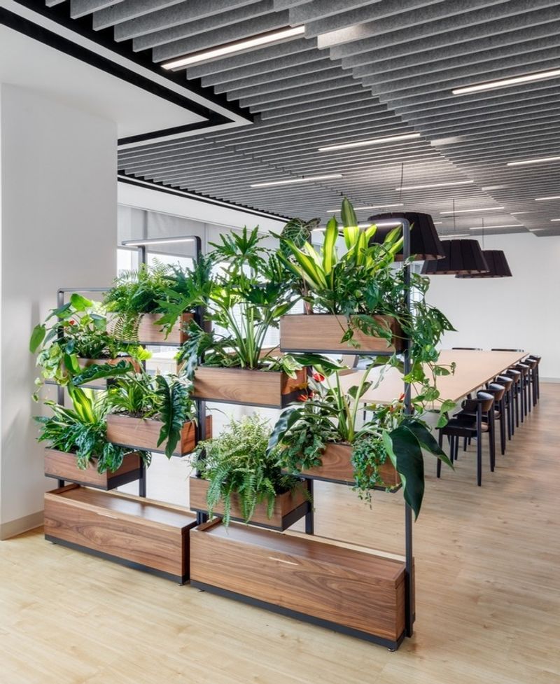 Plants and Greenery as Natural Barriers
