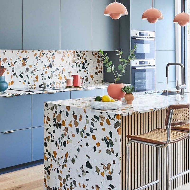 Terrazzo-Style Composite