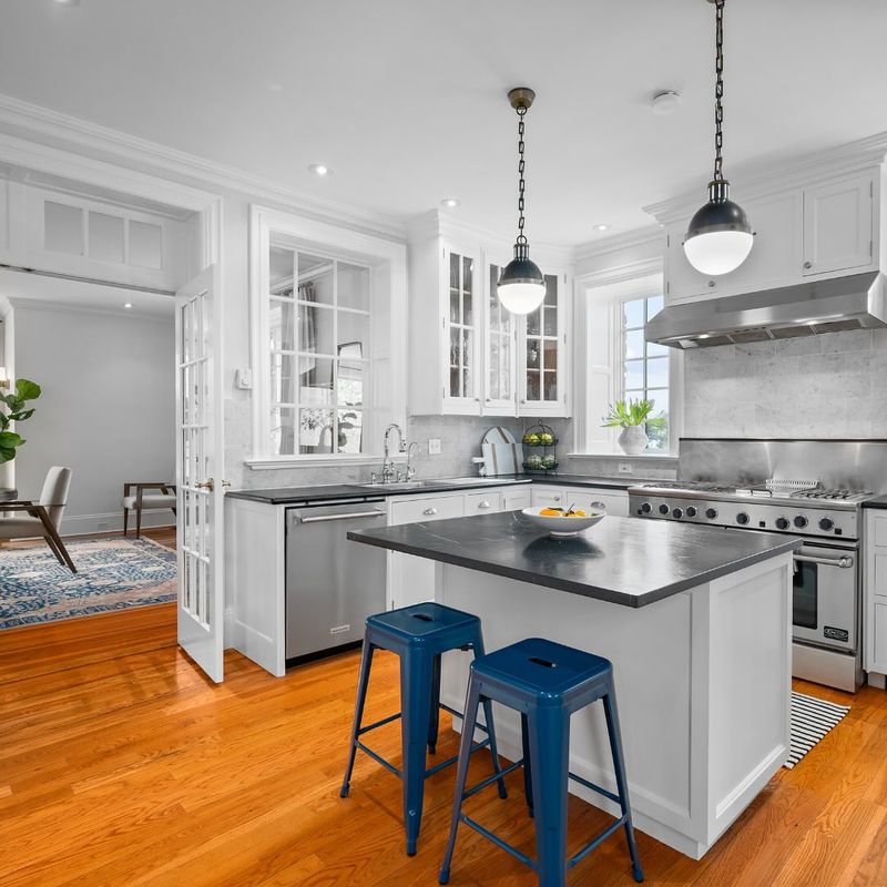 A Bright Kitchen That Balances Charm and Function