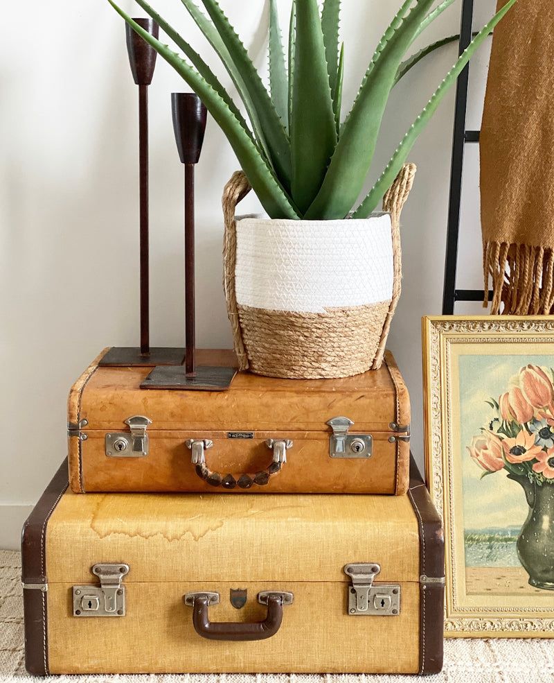 Vintage Suitcase Stack