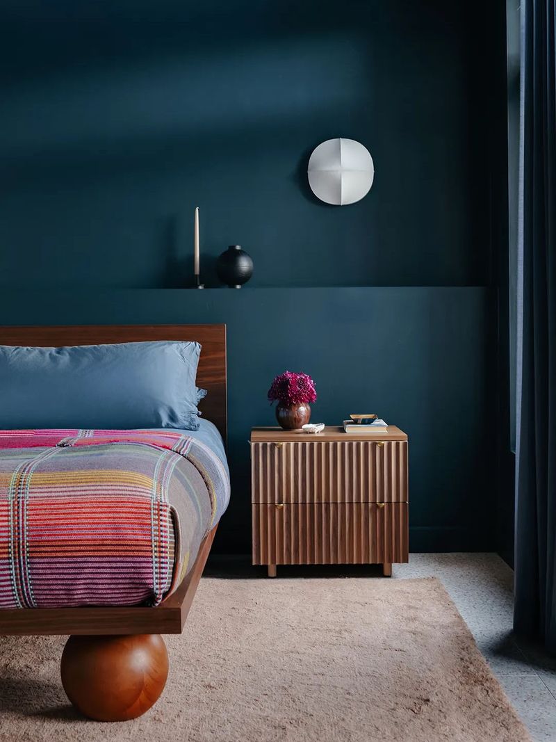 Bedroom: Navy Blue
