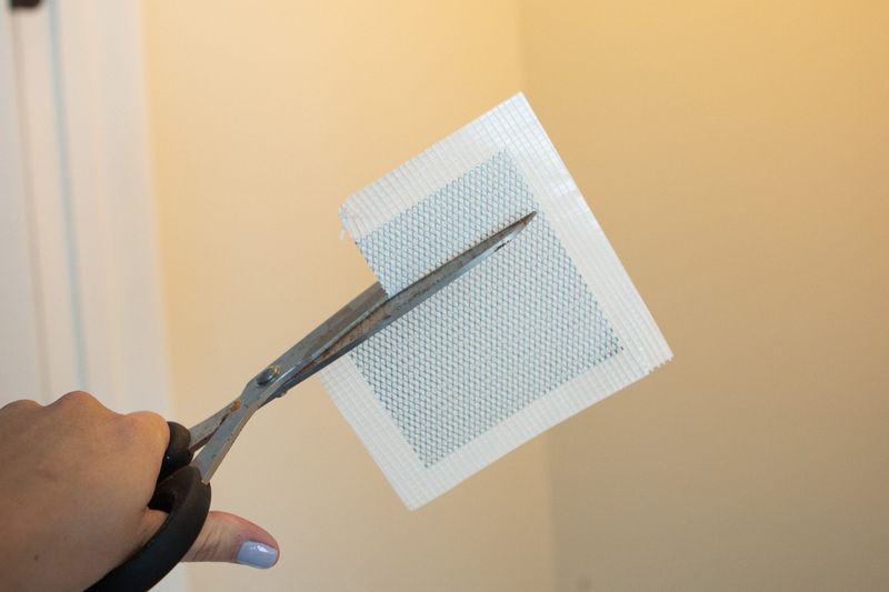 Small drywall holes