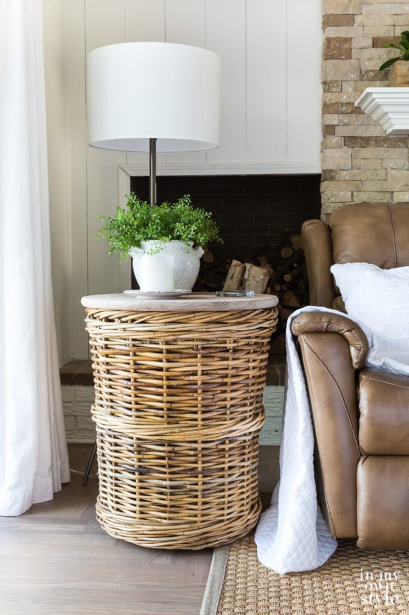 Wicker Basket Storage