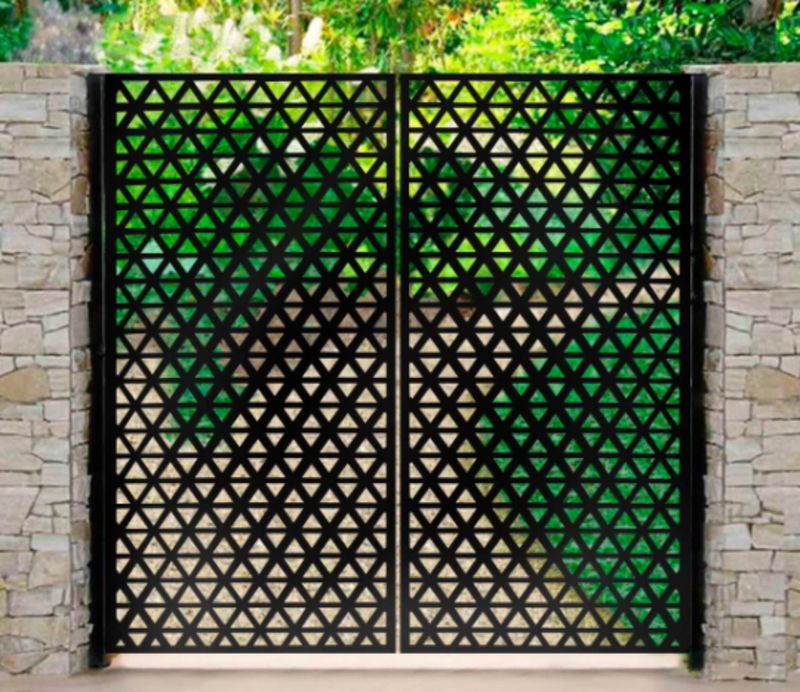 Geometric Pattern Gate