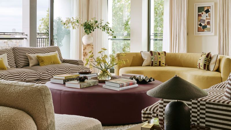 Combining bold colors with neutral palettes