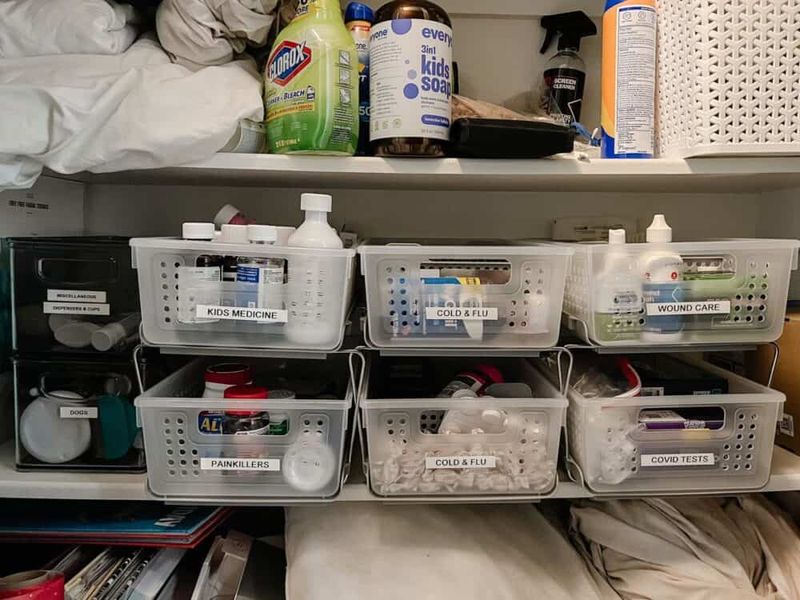 Labeled Medication Organizers