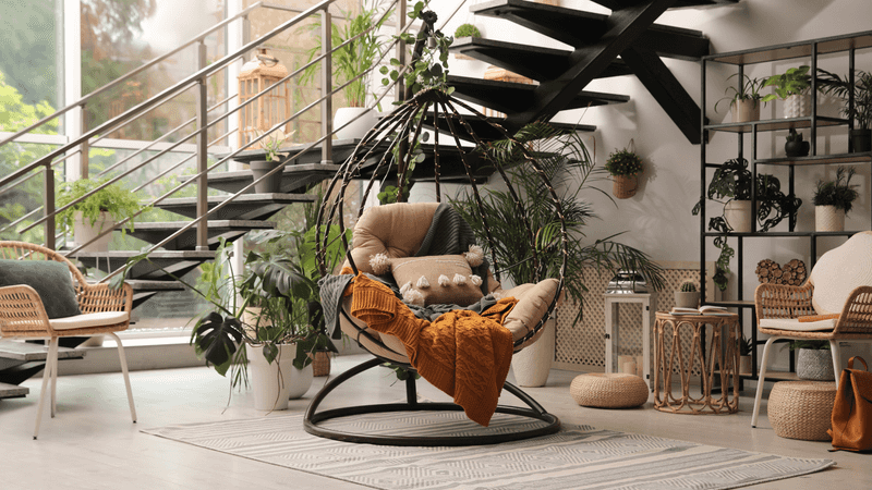 Add Greenery with Houseplants