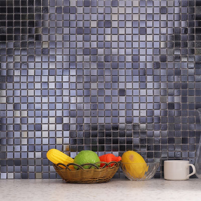 Metallic Tile Mosaics That Catch the Light