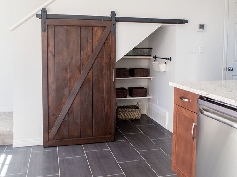 Barn Doors As Pantry Entrances