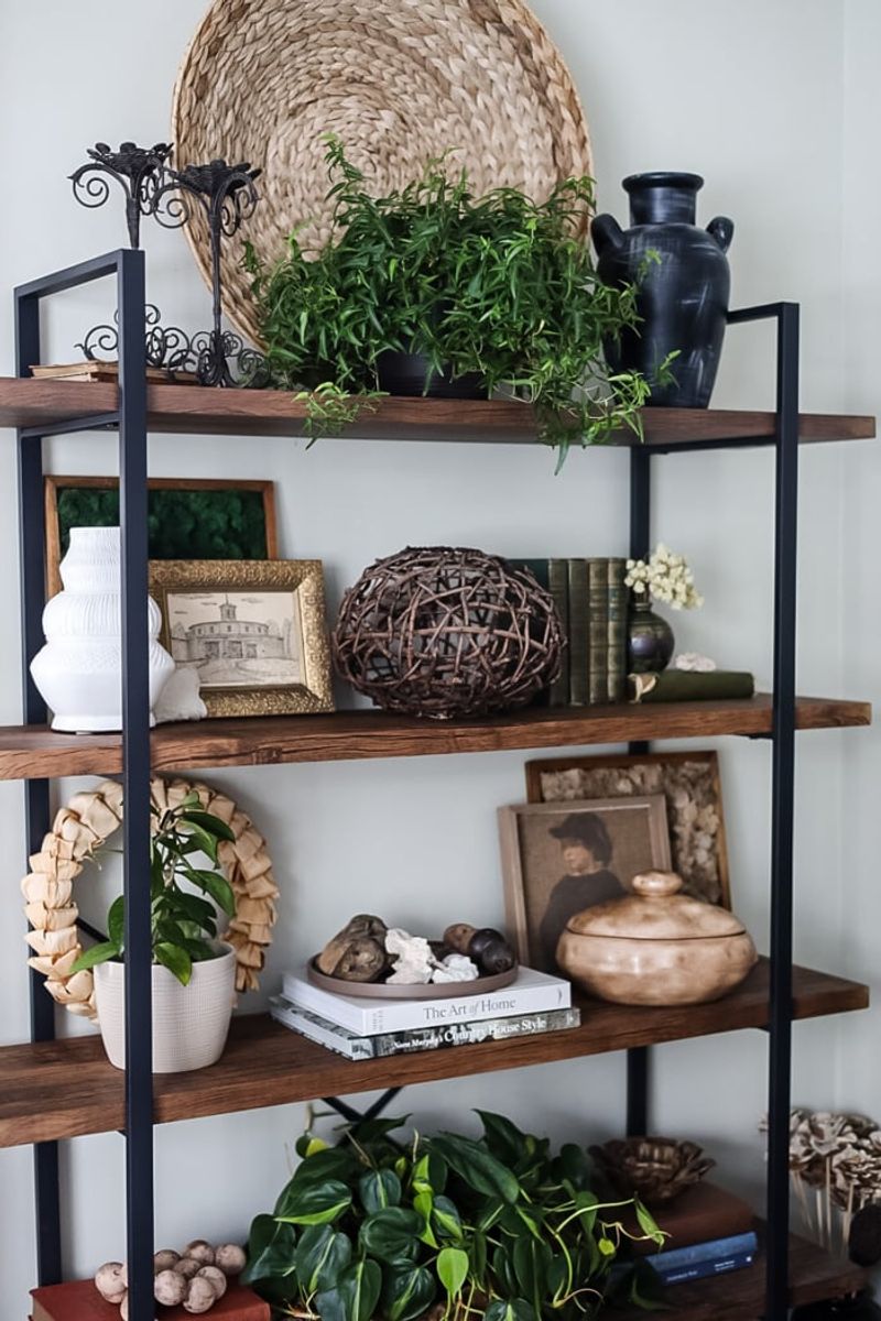 Open Shelving Styled To Perfection