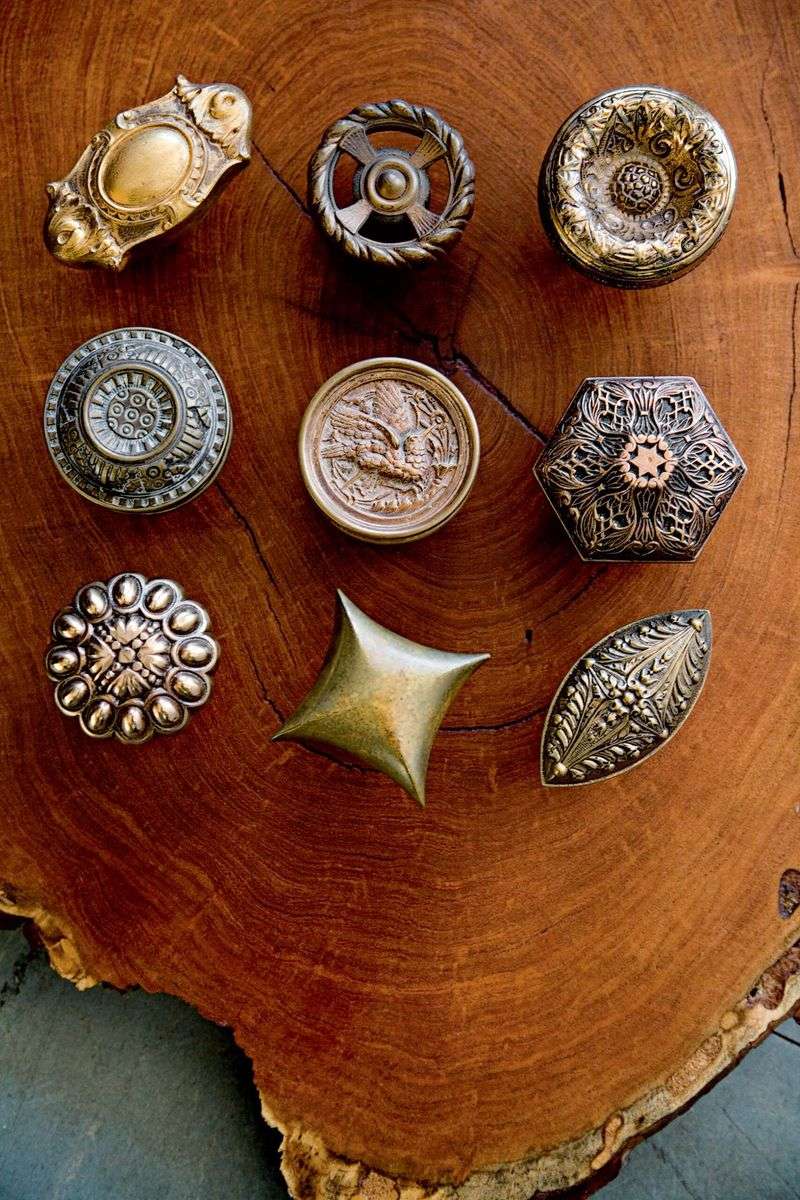 Mismatched Vintage Doorknobs Throughout Your Home