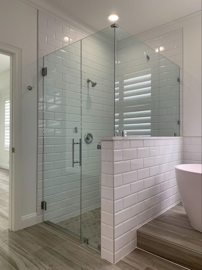 Frameless Glass Shower Cleaning Marathons