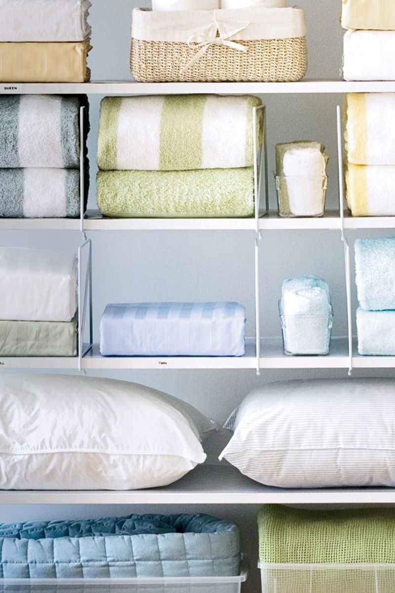 Use Shelf Dividers For Better Organization