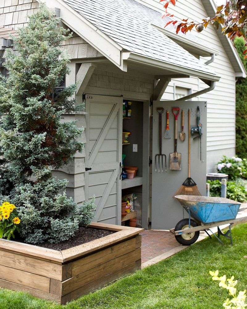 Keep Garden Tools Accessible