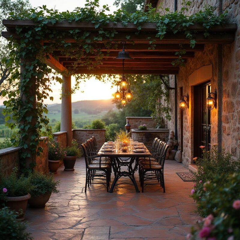 Outdoor Patio Paradise Setup