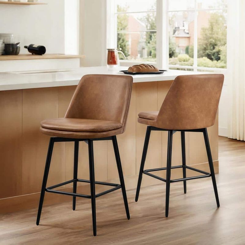 Leather Barstools