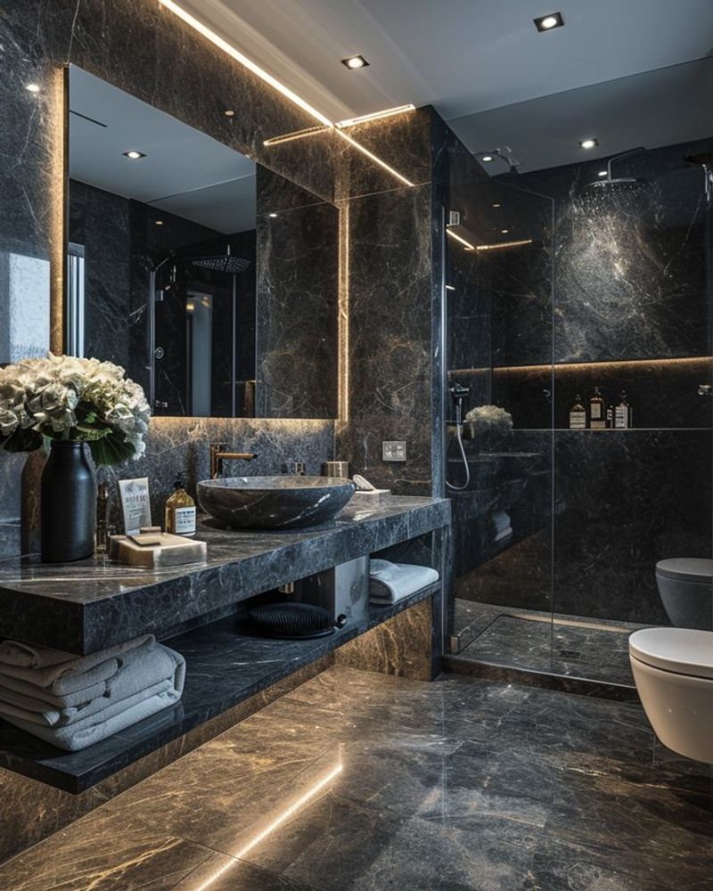 Noir Marble Moments