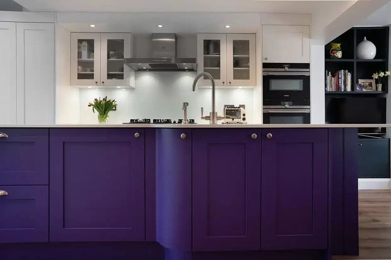 Purple Cabinets